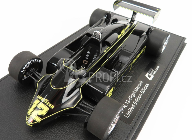 Gp-replicas Lotus F1  91 N 12 Season 1982 N.mansell - Con Vetrina - With Showcase 1:18 Black