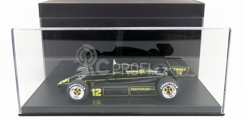Gp-replicas Lotus F1  91 N 12 Season 1982 N.mansell - Con Vetrina - With Showcase 1:18 Black