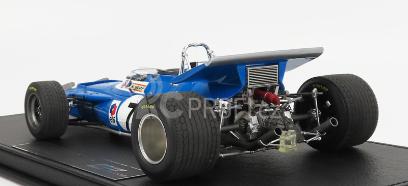 Gp-replicas Matra simca F1 Ms80 N 7 2nd French Gp 1969 J.P.Beltoise 1:18, modrá