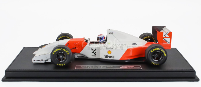 Gp-replicas Mclaren F1  Ford Mp4/8 V8 Team Marlboro N 0 Test Silverstone November 1993 (with Pilot Driver) Jos Verstappen 1:18 Bílá Červená