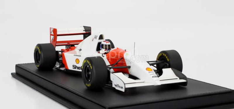 Gp-replicas Mclaren F1  Ford Mp4/8 V8 Team Marlboro N 0 Test Silverstone November 1993 (with Pilot Driver) Jos Verstappen 1:18 Bílá Červená