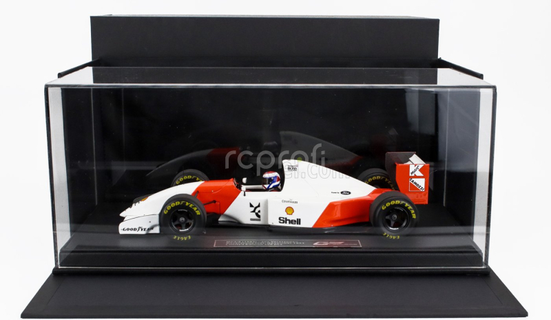 Gp-replicas Mclaren F1  Ford Mp4/8 V8 Team Marlboro N 0 Test Silverstone November 1993 (with Pilot Driver) Jos Verstappen 1:18 Bílá Červená