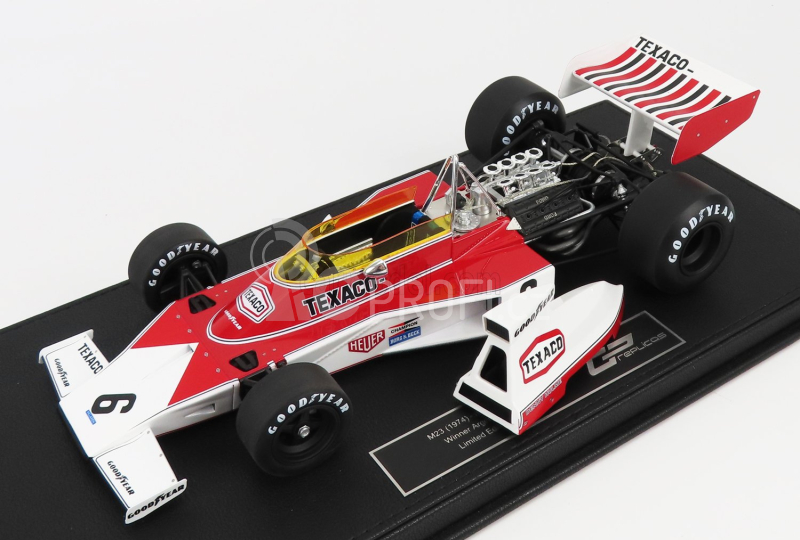 Gp-replicas Mclaren F1 M23 Ford Texaco N 6 1:18, červenobílá