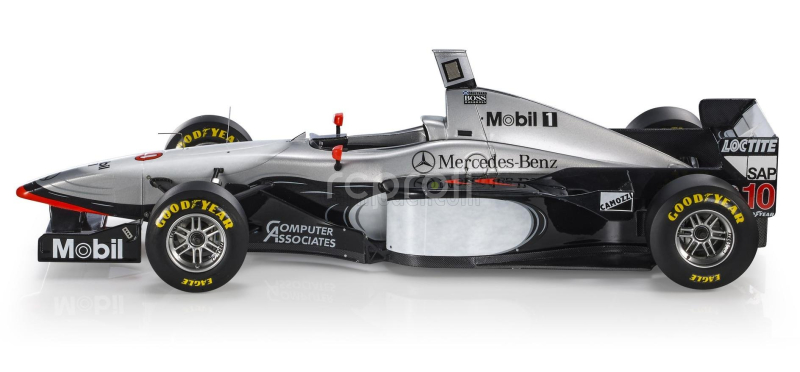 Gp-replicas Mclaren F1  Mp4/12 Mercedes N 10 Winner Australian Gp 1997 David Coulthard 1:18 Stříbrná Černá