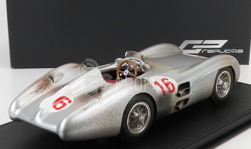 Gp-replicas Mercedes benz F1 W196r Streamliners N 16 1:18, stříbrná