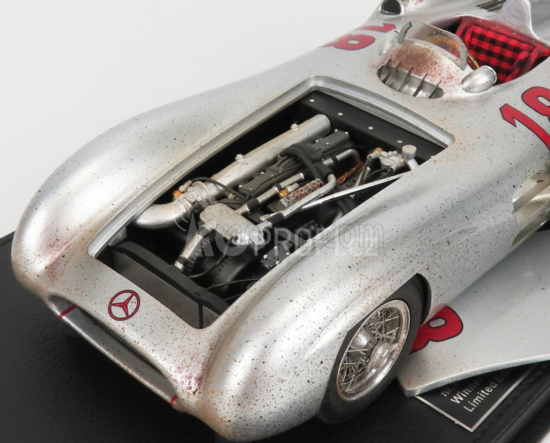 Gp-replicas Mercedes benz F1 W196r Streamliners N 18 1:18, stříbrná