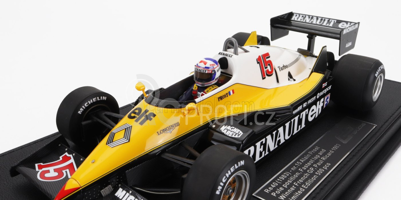 Gp-replicas Renault F1 Re40 N 15 1:18, žlutočerná