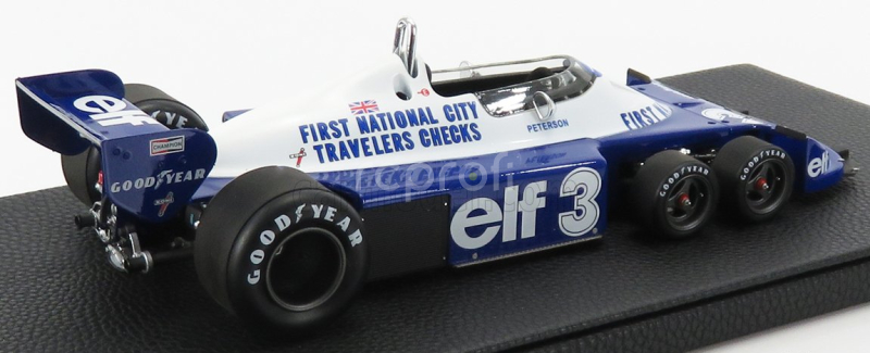 Gp-replicas Tyrrell F1  P34/2 Elf Ford Six Wheels N 3 Season Gp 1977 R.peterson 1:18 Modrá Bílá