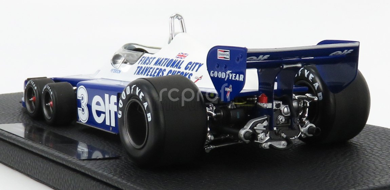 Gp-replicas Tyrrell F1  P34/2 Elf Ford Six Wheels N 3 Season Gp 1977 R.peterson 1:18 Modrá Bílá