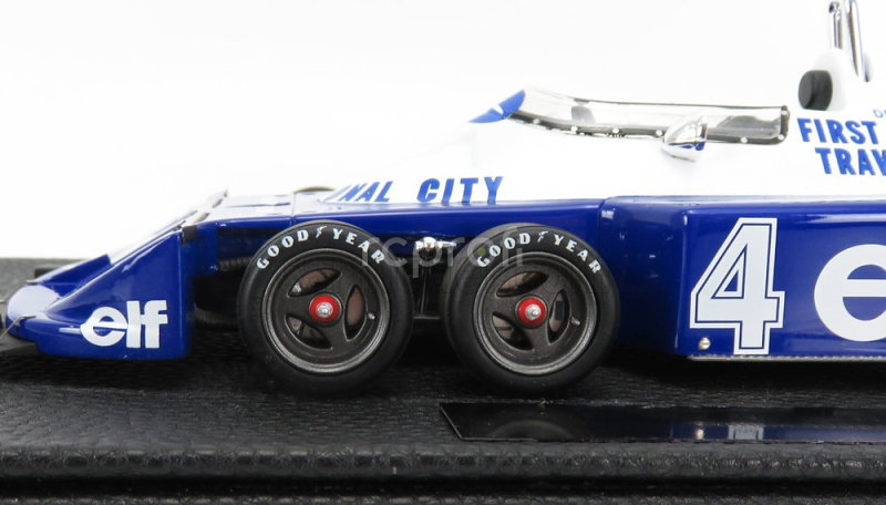 Gp-replicas Tyrrell F1  P34/2 Elf Ford Six Wheels N 4 Season Gp 1977 P.depailler 1:18 Modrá Bílá