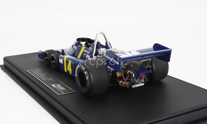 Gp-replicas Tyrrell F1  P34 Elf 6 Wheels N 4 3rd Monaco Gp 1976 Patrick Depailler 1:18 Modrá Žlutá