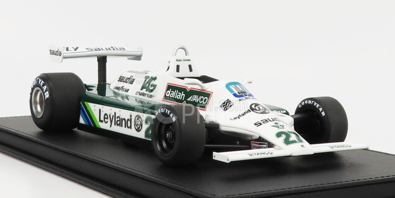 Gp-replicas Williams F1 Fw07b N 27 Alan Jones 1:18, bílá