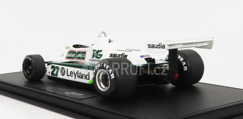 Gp-replicas Williams F1 Fw07b N 27 Alan Jones 1:18, bílá