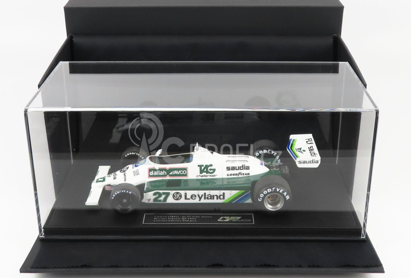 Gp-replicas Williams F1 Fw07b N 27 Alan Jones 1:18, bílá