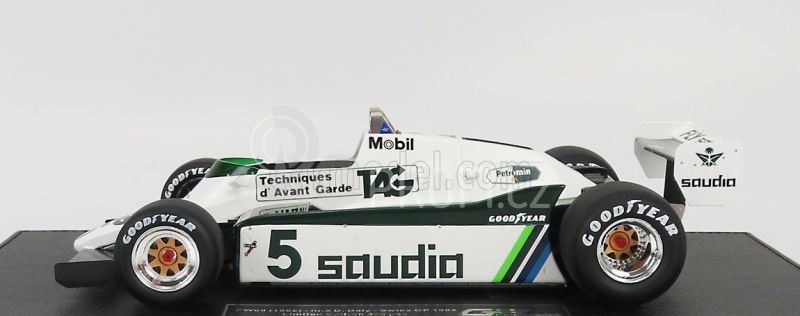 Gp-replicas Williams F1 Fw08 N 5 7th Swiss Gp 1982 Derek Daly 1:18, bílá