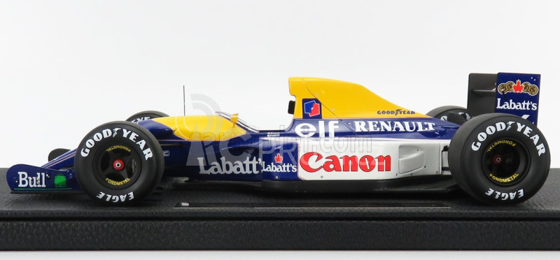 Gp-replicas Williams F1 Fw14b N 6 Season 1992 Riccardo Patrese 1:18 Modrá Žlutá Bílá