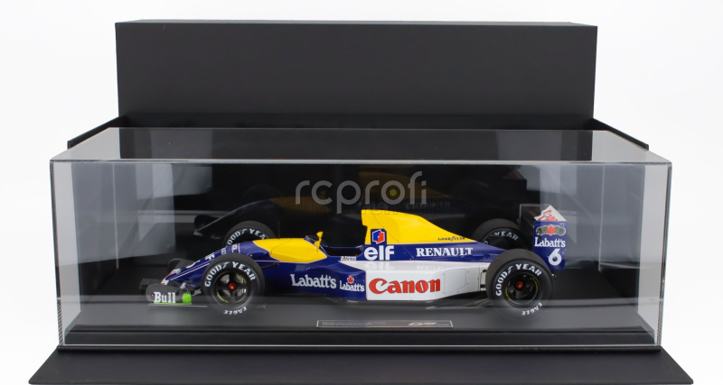 Gp-replicas Williams F1  Fw14b Renault N 6 2nd British Gp 1992 Ricardo Patrese 1:12 Modrá Žlutá Bílá