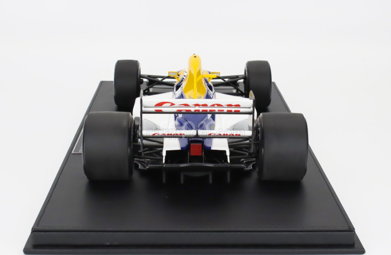 Gp-replicas Williams F1  Fw14b Renault N 6 2nd British Gp (with Pilot Figure) 1992 Ricardo Patrese 1:12 Modrá Žlutá Bílá