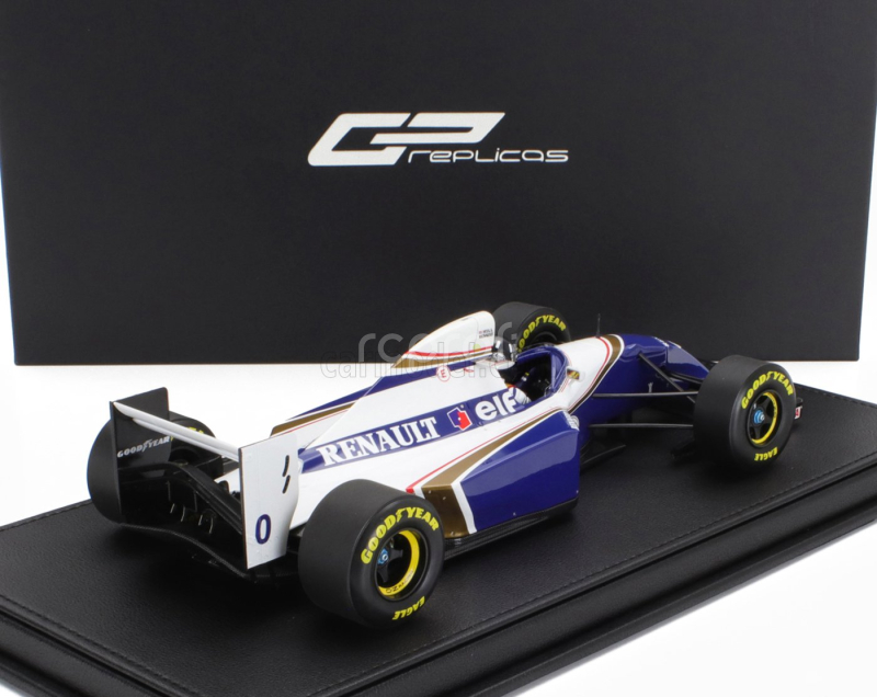 Gp-replicas Williams F1  Fw16 Team Rothmans Renault N 0 2nd Brazilian Gp (with Pilot Figure) 1994 Damon Hill 1:18 Modrá Bílá