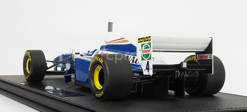 Gp-replicas Williams F1 Renault Fw19 N 4 Season 1997 H.h.frentzen - Con Vetrina - With Showcase 1:18 Modrá Bílá