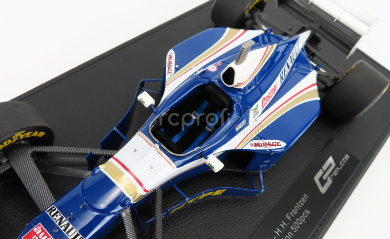 Gp-replicas Williams F1 Renault Fw19 N 4 Season 1997 H.h.frentzen - Con Vetrina - With Showcase 1:18 Modrá Bílá