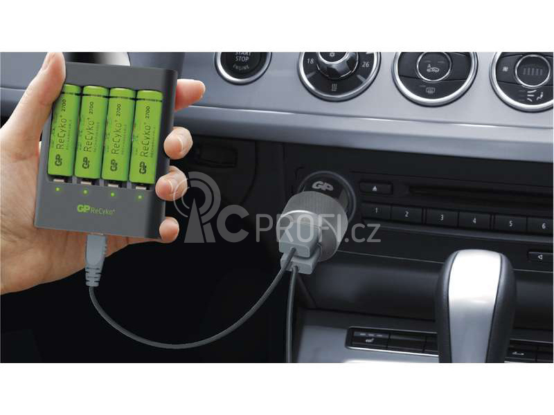 GP USB nabíječ U421 + 4AA GP ReCyko+