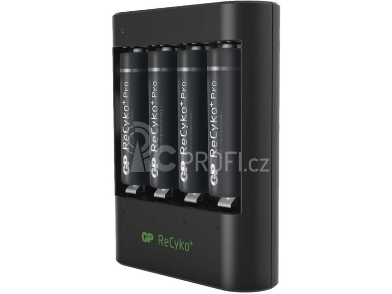 GP USB nabíječ U421 + 4AA GP ReCyko+ Pro