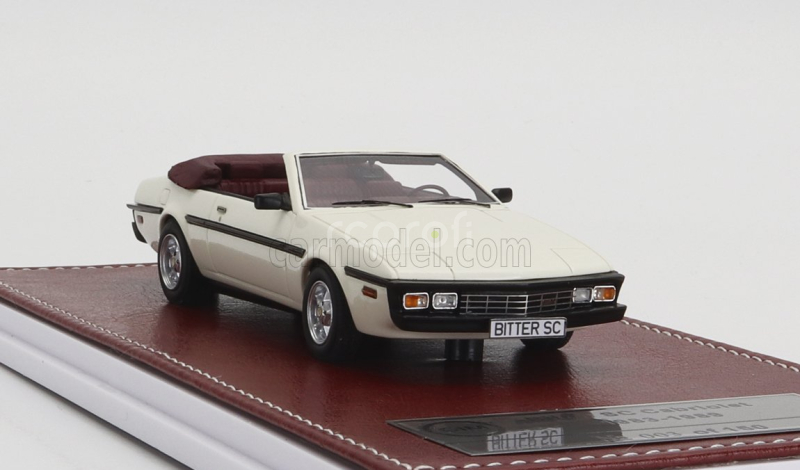 Great-iconic-models Bitter Sc Cabriolet Open 1985 1:43 Bílá