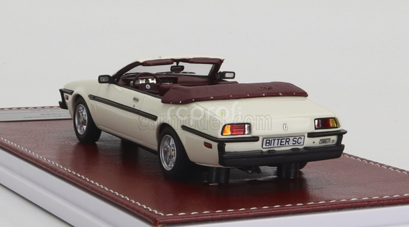 Great-iconic-models Bitter Sc Cabriolet Open 1985 1:43 Bílá