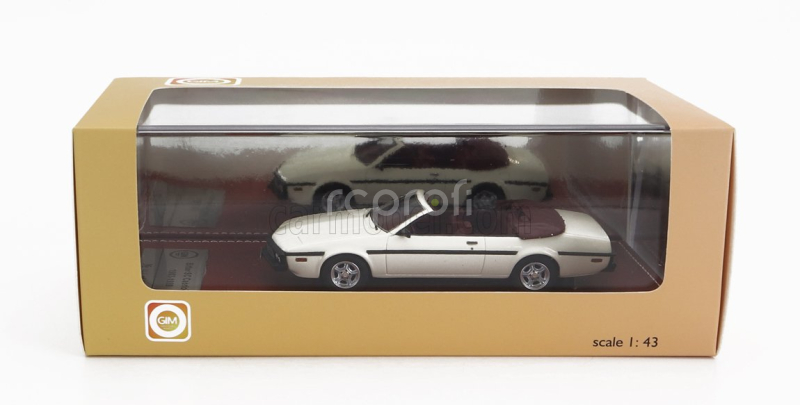 Great-iconic-models Bitter Sc Cabriolet Open 1985 1:43 Bílá