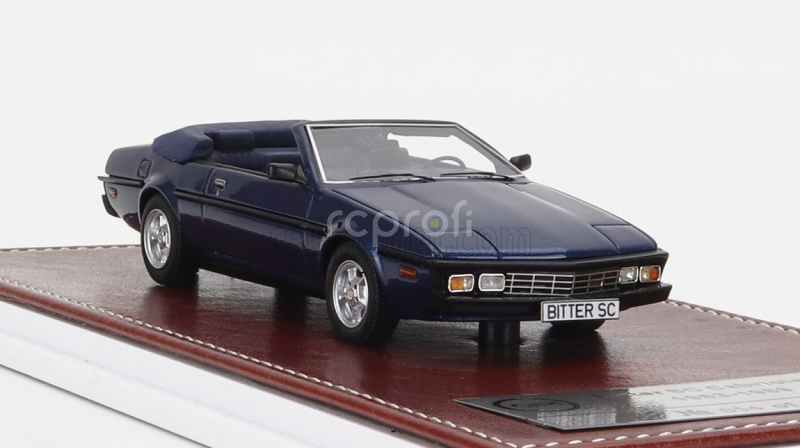 Great-iconic-models Bitter Sc Cabriolet Open 1985 1:43 Blue
