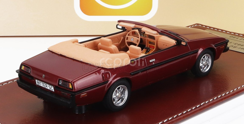 Great-iconic-models Bitter Sc Cabriolet Open 1985 1:43 Red