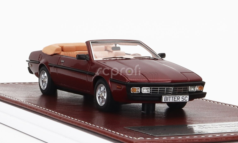 Great-iconic-models Bitter Sc Cabriolet Open 1985 1:43 Red
