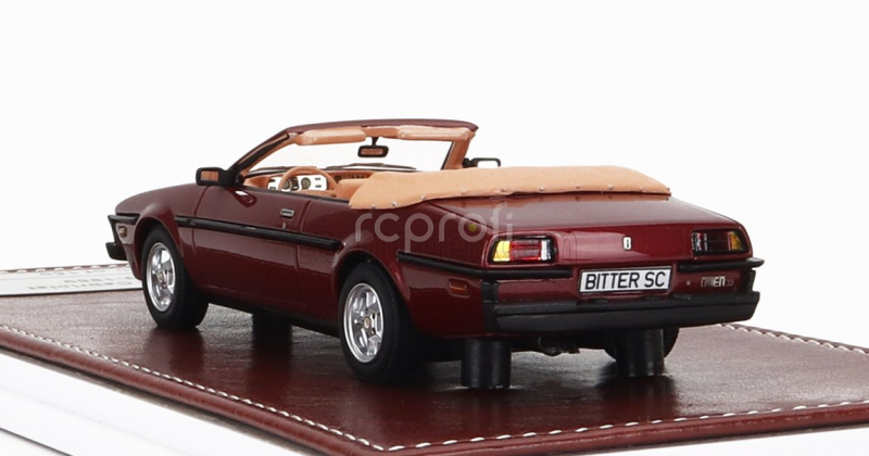 Great-iconic-models Bitter Sc Cabriolet Open 1985 1:43 Red