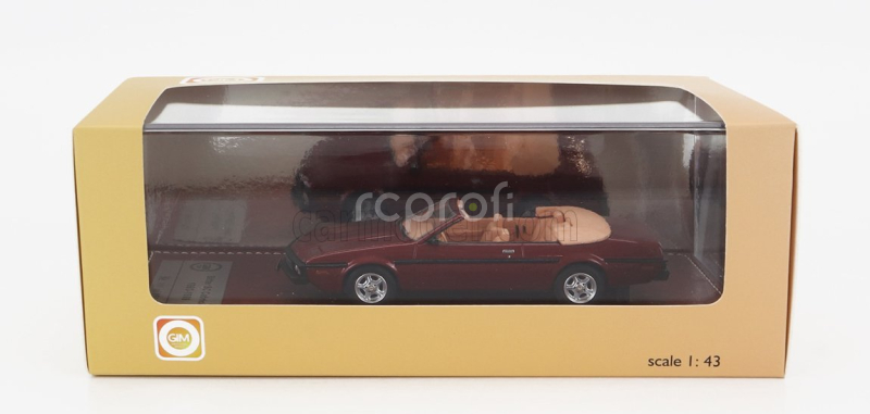 Great-iconic-models Bitter Sc Cabriolet Open 1985 1:43 Red