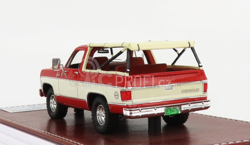 Great-iconic-models Chevrolet Blazer K5 1973 Open Top 1:43 Červená Bílá