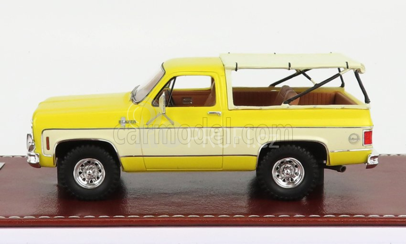 Great-iconic-models Chevrolet Blazer K5 1973 Open Top 1:43 Žlutá Bílá