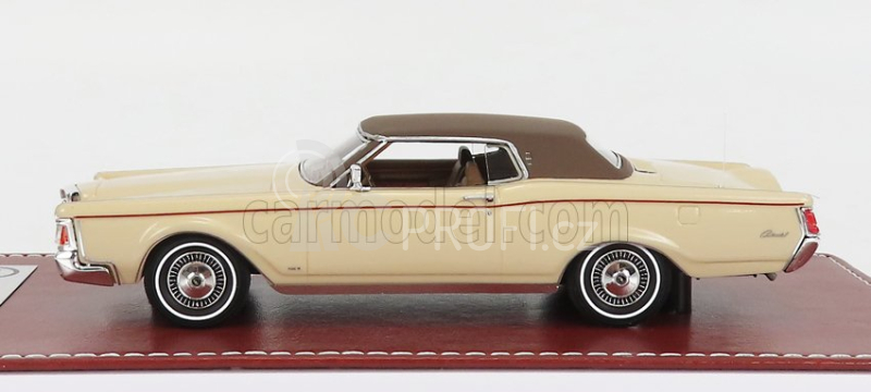 Great-iconic-models Lincoln Continental Mark Iii 1971 1:43 Beige