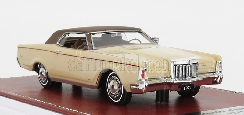 Great-iconic-models Lincoln Continental Mark Iii 1971 1:43 Beige