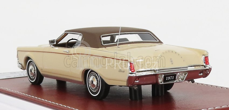 Great-iconic-models Lincoln Continental Mark Iii 1971 1:43 Beige