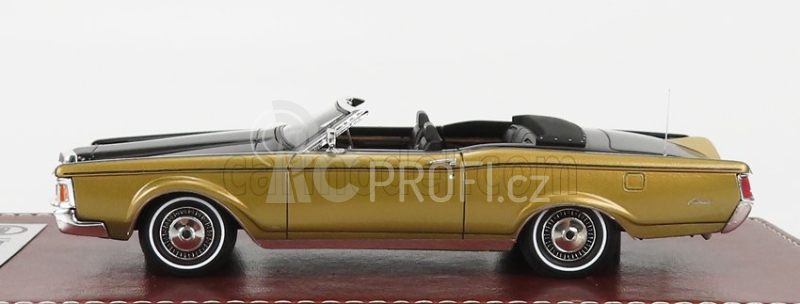 Great-iconic-models Lincoln Continental Mark Iii Convertible 1971 1:43 Černé Zlato