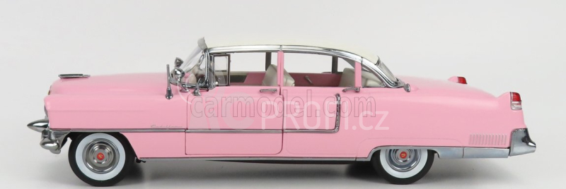 Greenlight Cadillac Fleetwood Series 60 1955 1:18, růžová