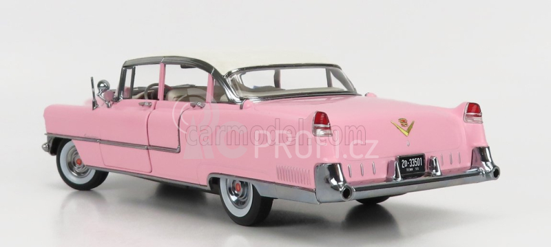 Greenlight Cadillac Fleetwood Series 60 1955 1:18, růžová