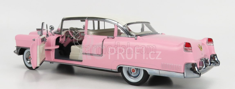 Greenlight Cadillac Fleetwood Series 60 1955 1:18, růžová