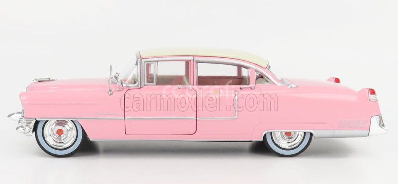 Greenlight Cadillac Fleetwood Series 60 1955 1:24 Růžová Bílá