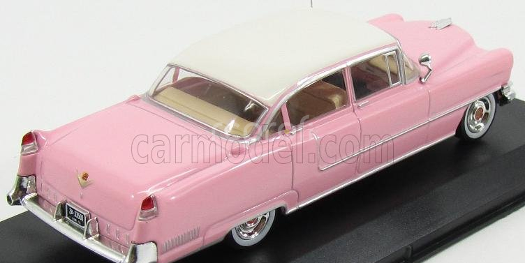 Greenlight Cadillac Fleetwood Series 60 1955 - Personal Car Elvis Presley 1:43 Růžová Bílá