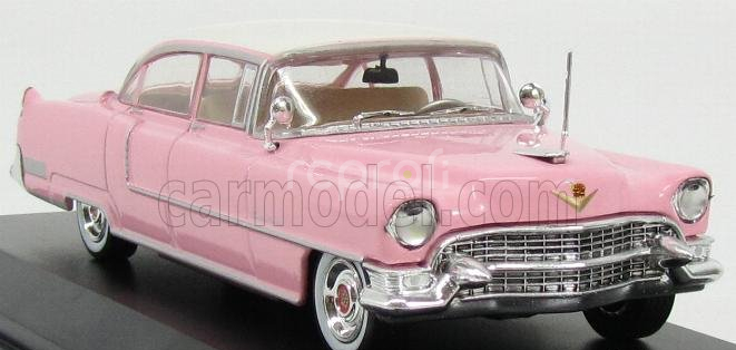 Greenlight Cadillac Fleetwood Series 60 1955 - Personal Car Elvis Presley 1:43 Růžová Bílá
