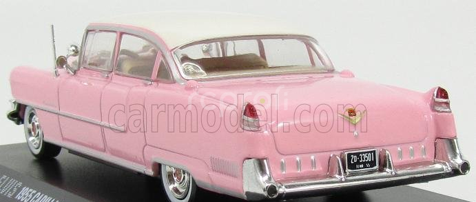 Greenlight Cadillac Fleetwood Series 60 1955 - Personal Car Elvis Presley 1:43 Růžová Bílá