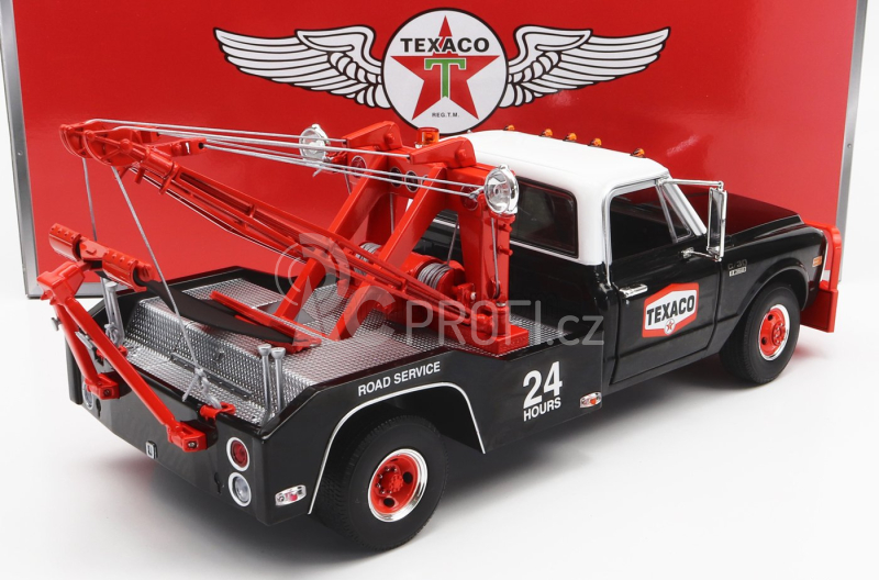 Greenlight Chevrolet C-30 Pick-up Texaco Odtahový vůz 1970 1:18, černá