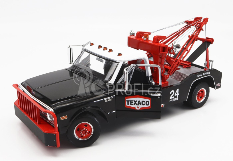 Greenlight Chevrolet C-30 Pick-up Texaco Odtahový vůz 1970 1:18, černá